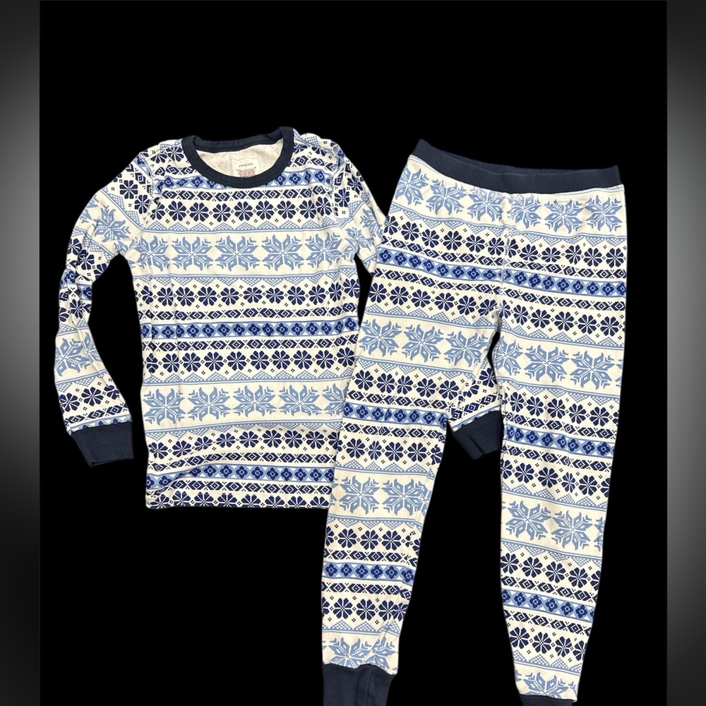Crewcuts Boy Girl Youth Kids Pajama 2pc Set Size 8 Hanukkah Chanukah Holiday LN